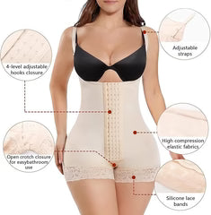 Shapewear Full Bodysuit for Women Tummy Control, Waist Trainer Body Shaper