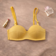 Double Padded Removeable Straps Smooth Pushup Bra