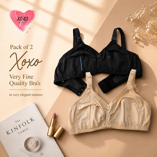 Pack of 2 Xoxo Very Fine Quailty Centre Design Bra's