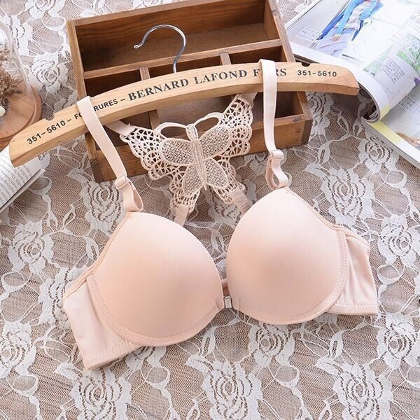 Front Open Butterfly Bra Single Padded ( Only Bra)
