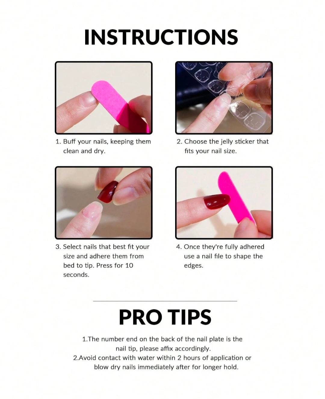 Blue Cateye High Quality Reusable Presson Nails